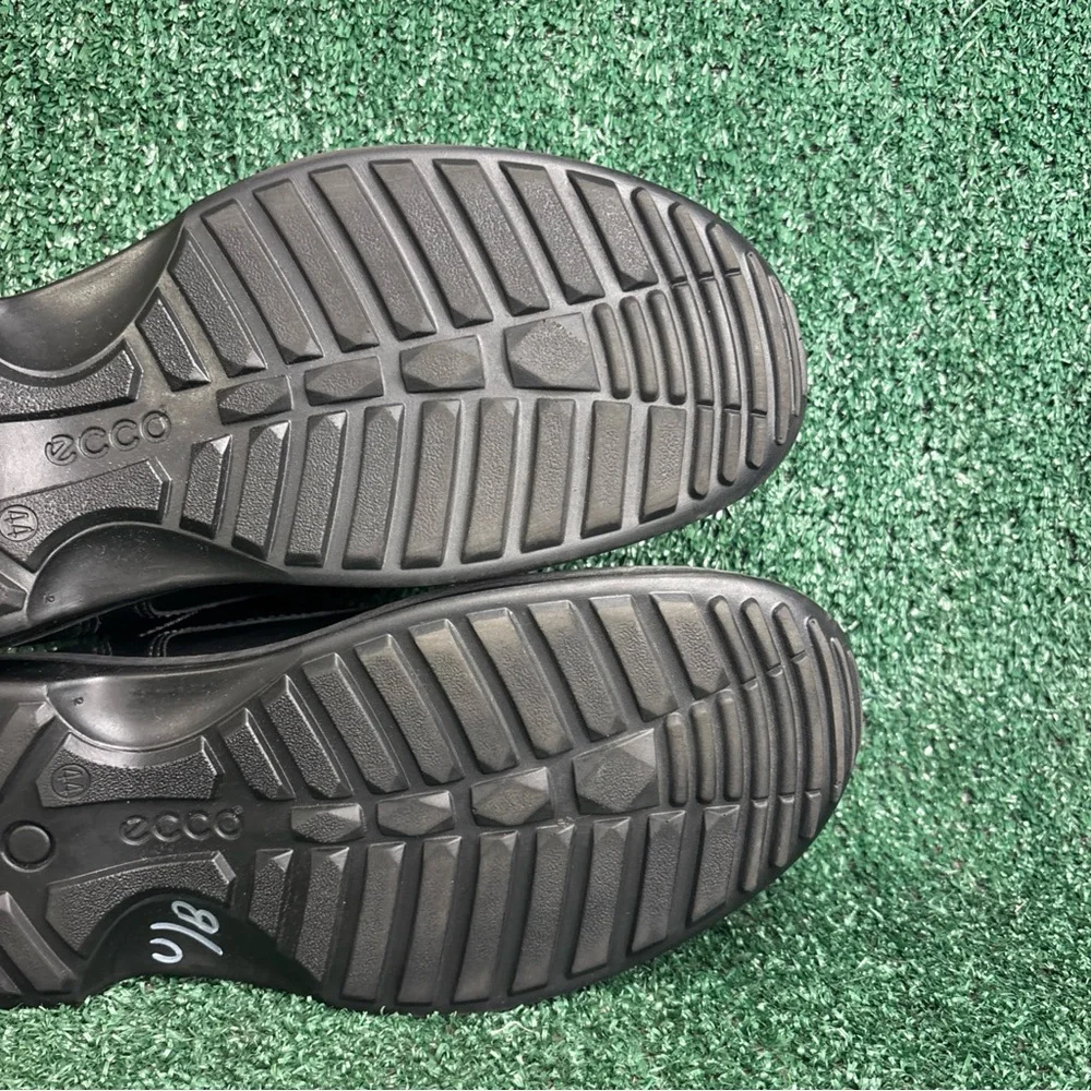ECCO Fusion Light Shoes‎ Black Leather Oxfords Size US 10-10.5/ EU 44